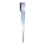Timco 100 x 750mm Drive in Post Spike - Bolt HDG