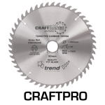 Trend Craft saw blade 162mm x 48T x 20mm