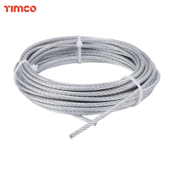 Timco Wire Rope Zinc 2mm x 30m