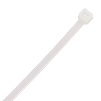 Timco 7.6 x 250 Cable Tie - Natural - Pack of 100
