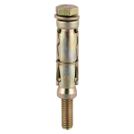 Timco M10:25L Shield Anchor Loose Bolt - ZYP - Box of 25