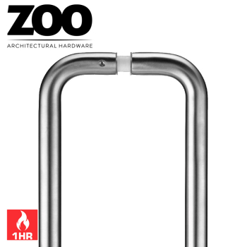 Zoo 19mm Back To Back D Pull Handle Stainless Seel (225-425mm)