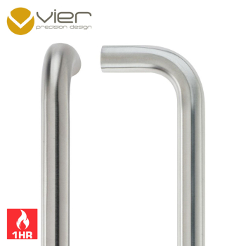 Vier 19mm Stainless Steel D Pull Handle (425mm)