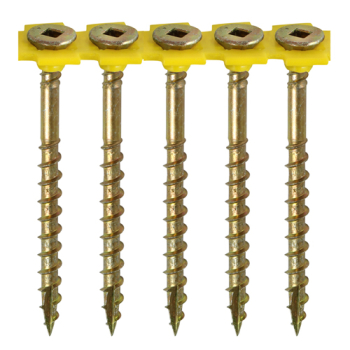 Timco 4.2 x 55 Collated Floor Screw SQ - ZYP - (Box of 1000)