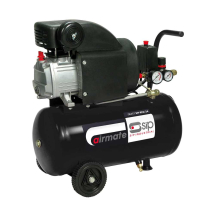 SIP RC2/24 Oil Lubricated Air Compressor 24Litre 2 HP