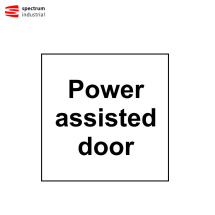 Sign - Power assisted door - SAV (150 x 150mm)