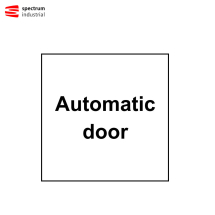 Sign - Automatic door - SAV ( 150 x 150mm)