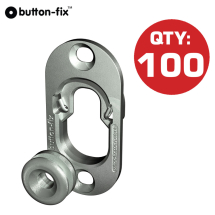 Button-Fix Type 1 - Metal Fix & Zinc Button (Pack of 100)