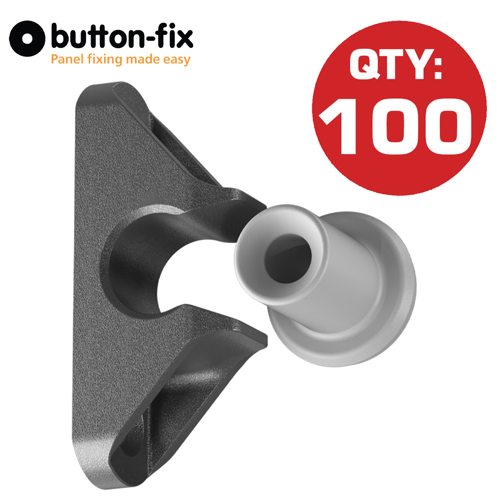 Button-Fix Type 2 Compact Push On (100PK)