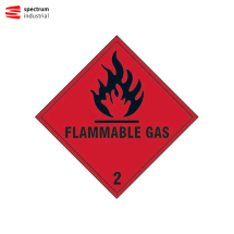 Flammable gas Class 2 - SAV (100 x 100mm)