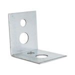 Timco 25 x 25 x 22 x 1mm Ceiling Angle Bracket - Pack of 100 Timco 25 x 25 x 22 x 1mm Ceiling Angle Bracket - Pack of 100