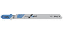 Bosch Basic Cut For Metal Jigsaw Blades (T118G)(Pack of 5)