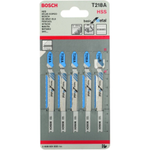 Bosch Basic Cut For Metal Jigsaw Blades (T218A)(Pack of 5)