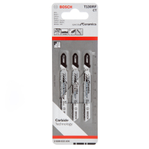 Bosch Special For Ceramics Coarse Jigsaw Blades (T130RF)(Pack of 3)