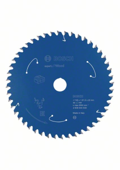 Bosch InchExpert For WoodInch(For Cordless) 165mm x 20/15.875, 48T Circular Saw Blade For Wood