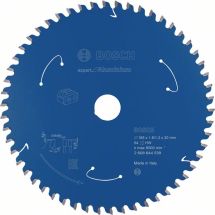 Bosch inchExpert For Aluminium inch(For Cordless) 165mm x 20/15.875, 54T Circular Saw Blade For Metal