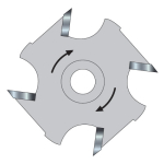 Slotter 8mm kerf M12mm bore Slotter 8mm kerf M12mm bore