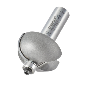 Bearing guided cove cutter 12.7mm radius Bearing guided cove cutter 12.7mm radius