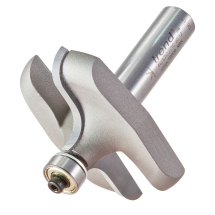 Bearing guided ogee cutter