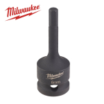 MILWAUKEE 1/2" 6mm Hexagon Impact Socket MILWAUKEE 1/2" 6mm Hexagon Impact Socket