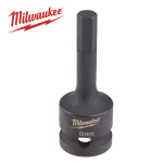 MILWAUKEE 1/2"SD X 8MM X 67MM LONG HEX8 IMPACT HEX BIT MILWAUKEE 1/2"SD X 8MM X 67MM LONG HEX8 IMPACT HEX BIT