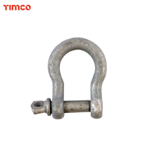 5mm Bow Shackle HDG - Pack of 5