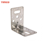 Timco 60 x 40 Angle Bracket - Stainless - Single