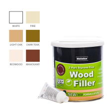 Metolux 2 Part Styrene Free Wood Filler - White - 770ml