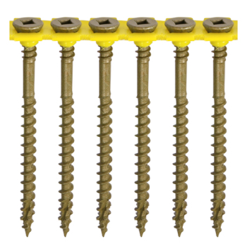 Timco 4.5 x 65 C2 Collated Decking Screw GRN -  (Box of 500)
