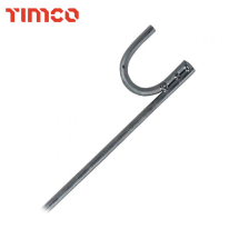 Timco 10mm x 1.2m Shield Barrier Fencing Pins - Pack of 10