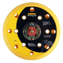 Mirka Backing Pad Ø 150mm 5/16inch - Grip - 15 Holes Mirka Backing Pad Ø 150mm 5/16inch - Grip - 15 Holes