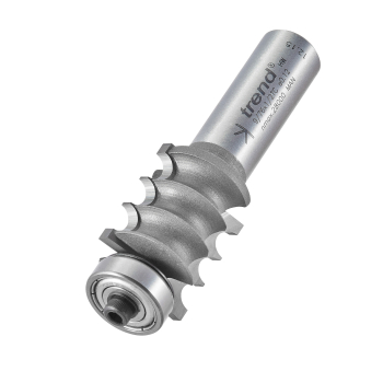 Bearing guided multi-reed cutter - 22mm dia Bearing guided multi-reed cutter - 22mm dia