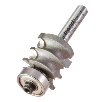 Bearing guided dual bead cutter Bearing guided dual bead cutter