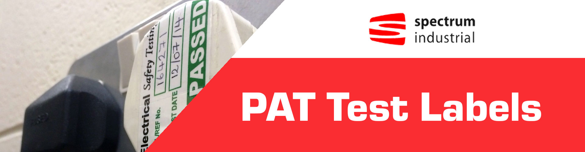PAT Test Labels