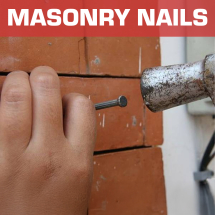 Zinc Masonry Nails Zinc Masonry Nails