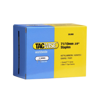 Tacwise 71 Series Staples - Galvanised - Pack of 20,000 Tacwise 71 Series Staples - Galvanised - Pack of 20,000