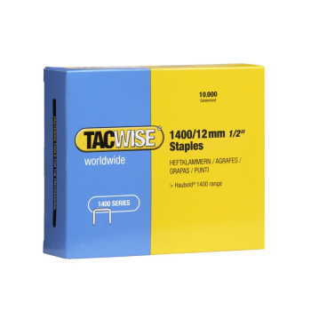 Tacwise 1400 Series Staples - Galvanised - Pack of 10,000 Tacwise 1400 Series Staples - Galvanised - Pack of 10,000
