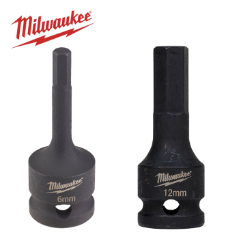 Milwaukee 1/2inch Impact Hex Bit Sockets Milwaukee 1/2inch Impact Hex Bit Sockets
