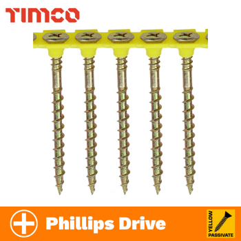 Collated - Solo Screw- Yellow