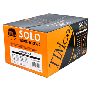 Solo Screw - Yellow - Mixed Pack