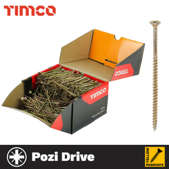 Solo Woodscrew Industry Pack - Yellow