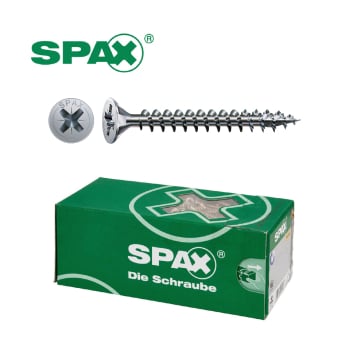 Spax Universal Screws - Zinc - Countersunk