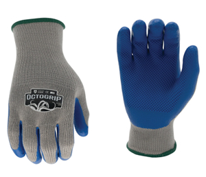 Octogrip - OG300 Heavy Duty Polyester Latex Palm Glove