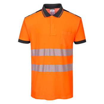 Portwest T180 - PW3 Hi-Vis Polo Shirt S/S (Orange & Yellow)