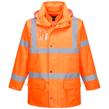 Portwest S765 - Hi-Vis Essential 5-in-1 Jacket (Orange & Yellow)