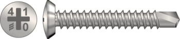 SSR - Shallow Pan Head Screw - Martensitic Stainless Steel