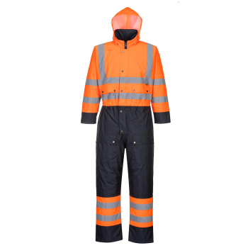 Portwest - S485 Hi-Vis Contrast Coverall - Lined