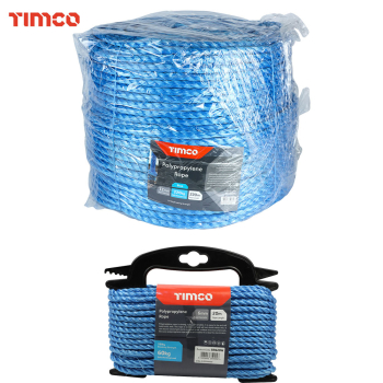 Timco Polypropylene (Nylon) Rope (3mm-12mm)