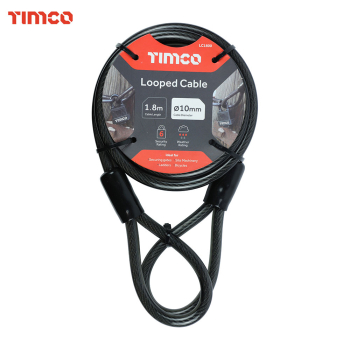 Timco Looped Security Cable (1.8m-3m)