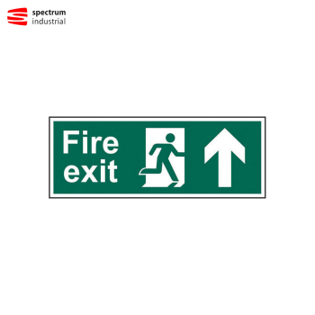 Fire Exit (Man Arrow Up) Signs